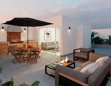 Terraza, Departamento San Isidro